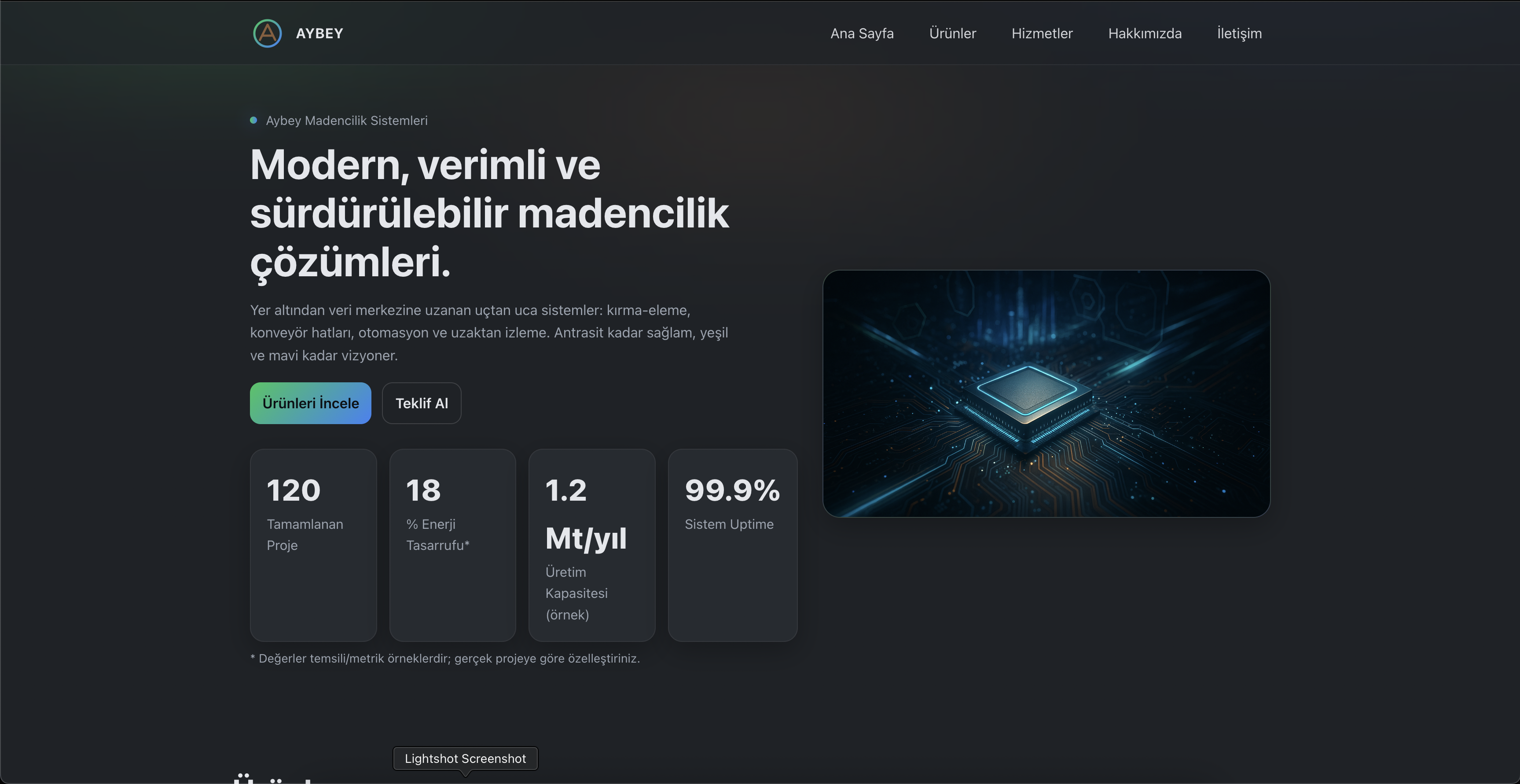 Aybey ekran görüntüsü